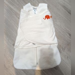Fleece Halo Sleep Sack Swaddle